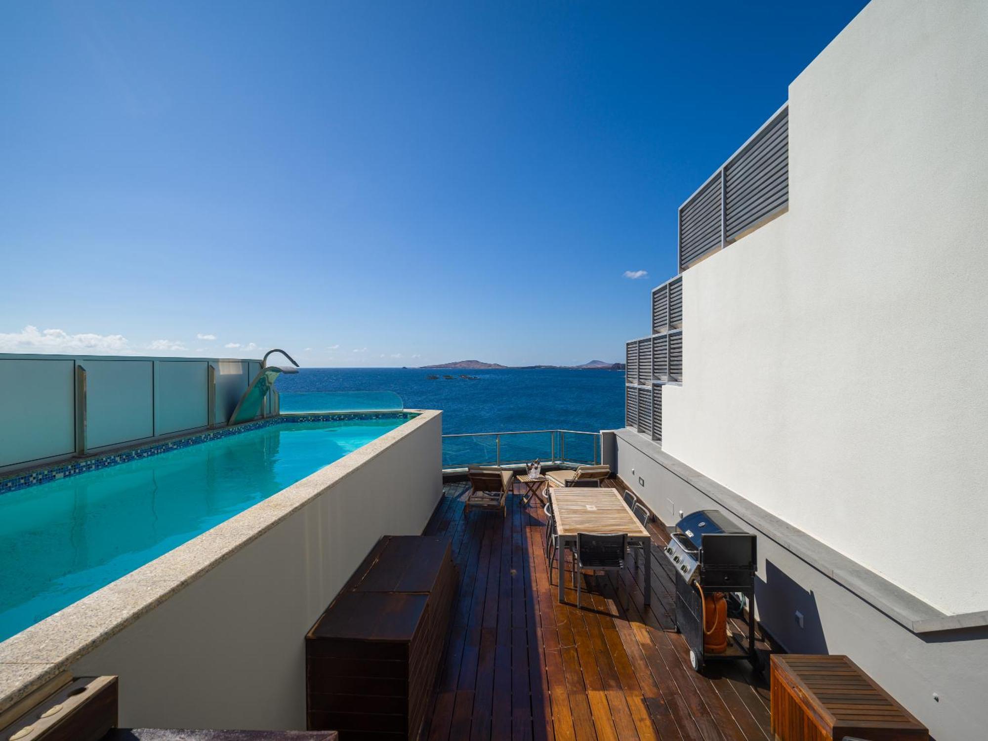 Apartmán Penthouse With Private Swimming Pool Melenara Exteriér fotografie